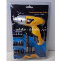 PENTAL ETERNA Cordless Screwdriver with 4.8Volt Ni-cd battery