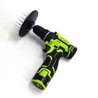 2''/3.5''/4''  colorful round disc drill brush head for cordless drill