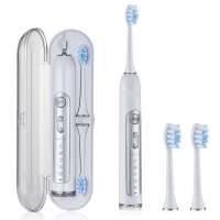 Professional 360 Degree Deep Cleansing Tooth Whitening Brush Electric Toothbrush Sonic Rechargeable with Lithium Battery