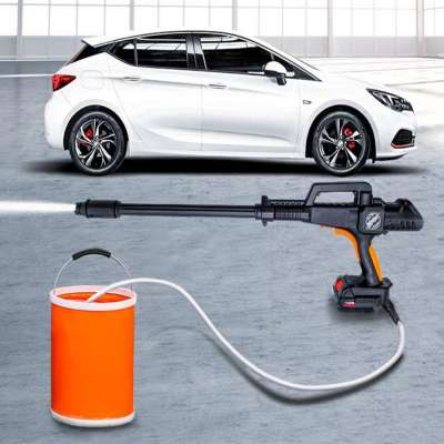 2020 Hot sale lithium battery car wash gun high pressure water washing spray gun for car wash