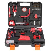 Professional 18V Mobile Electric Drill Power Tool Set Screwdriver Lithium Battery Powered Drill Hand tool kit